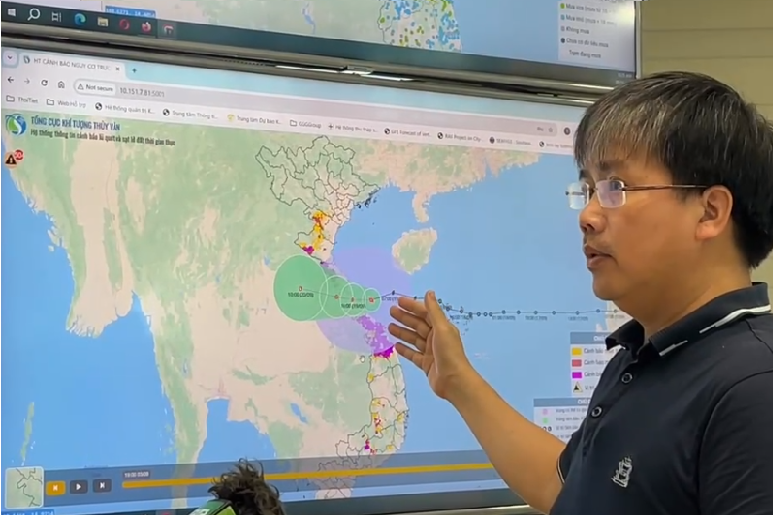 Sturm Nr. 4 erreicht Land in Quang Binh – Quang Tri, sehr starker Regen in 4 Provinzen