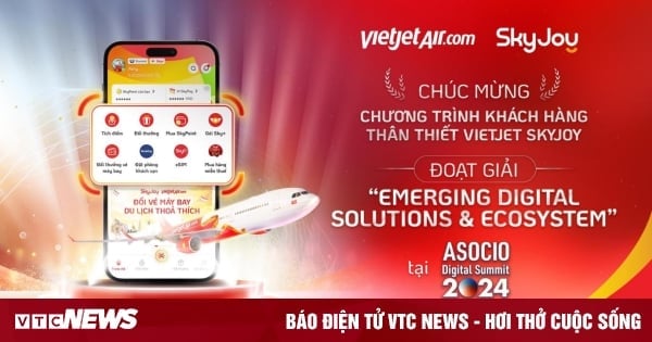 Vietjet SkyJoy erhält ASOCIO DX Award 2024 für Innovation