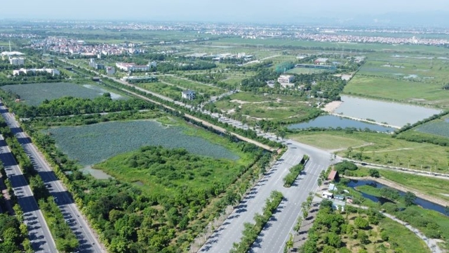 Remise de 19 727 m2 pour la construction d'infrastructures techniques pour la zone de vente aux enchères des droits d'utilisation du sol