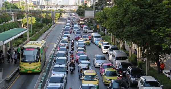 Thái Lan dùng xe điện cho tuyến buýt nhanh BRT