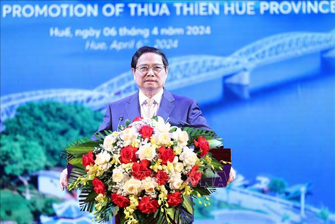 Thủ tướng dự Hội nghị công bố quy hoạch và xúc tiến đầu tư tỉnh Thừa Thiên Huế