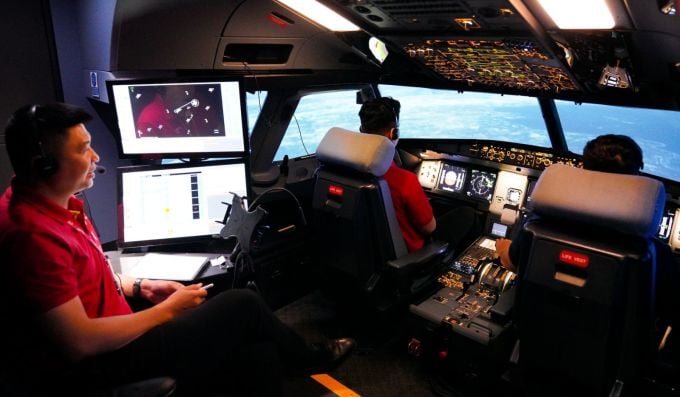 Vietjet pilot team. Photo: Tai Nguyen