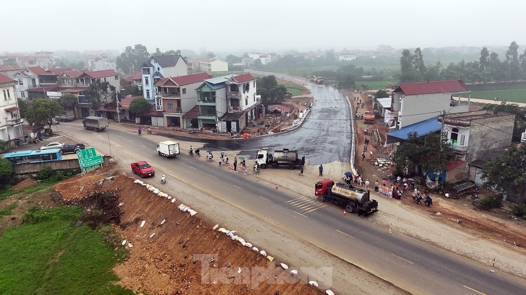 ハノイ首都圏とバクザンを結ぶ総工費約2000億ドンの路線が開通前に完成 写真12