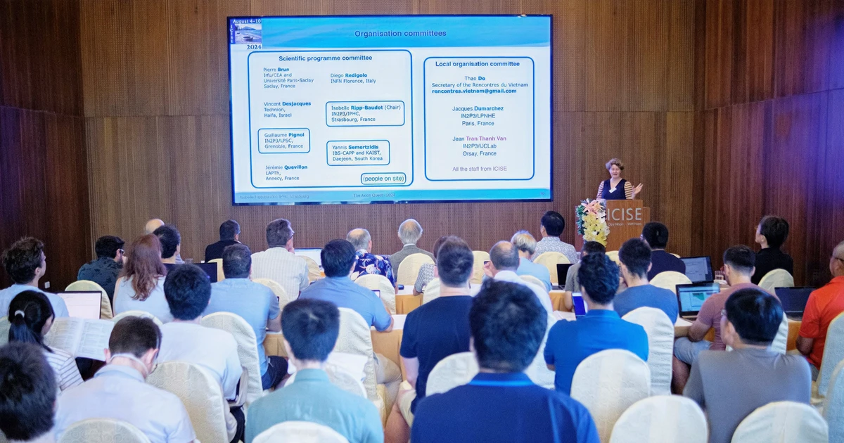 Apertura de la Conferencia Internacional sobre la Búsqueda de Axiones, las “Pistas” de la Materia Oscura Cósmica