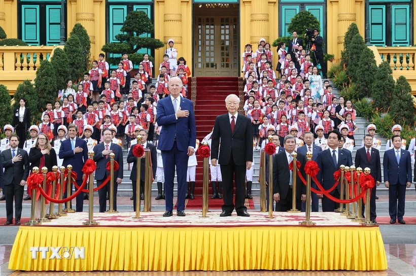 El presidente de Estados Unidos expresa sus profundas condolencias por el fallecimiento del Secretario General Nguyen Phu Trong