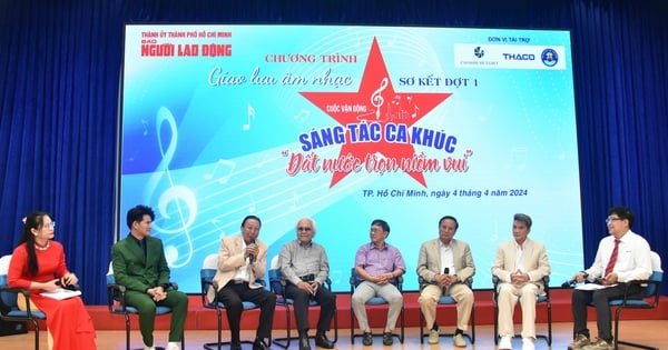 Chung tay sáng tác những ca khúc hay cho thành phố thân yêu