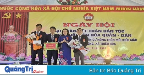 Sôi nổi Ngày hội Đại đoàn kết toàn dân tộc ở khu dân cư An Lộng