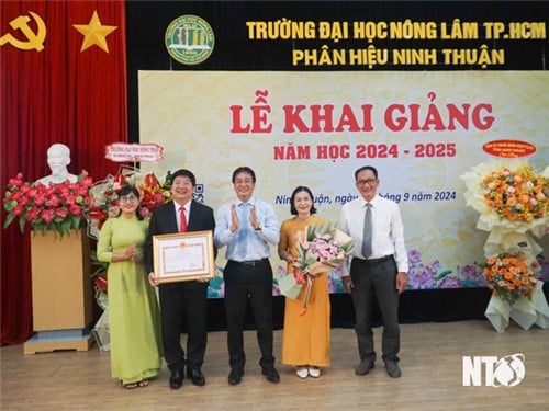 Phân hiệu Trường Đại học Nông Lâm TP. Hồ Chí Minh tại Ninh Thuận: Khai giảng năm học 2024-2025