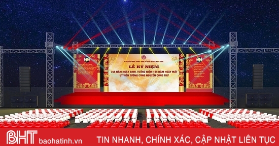 Sẵn sàng cho lễ kỷ niệm 245 năm ngày sinh danh nhân Nguyễn Công Trứ