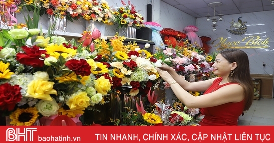 Thỏa sức chọn hoa tươi, quà tặng dịp lễ 20/10 ở TP Hà Tĩnh