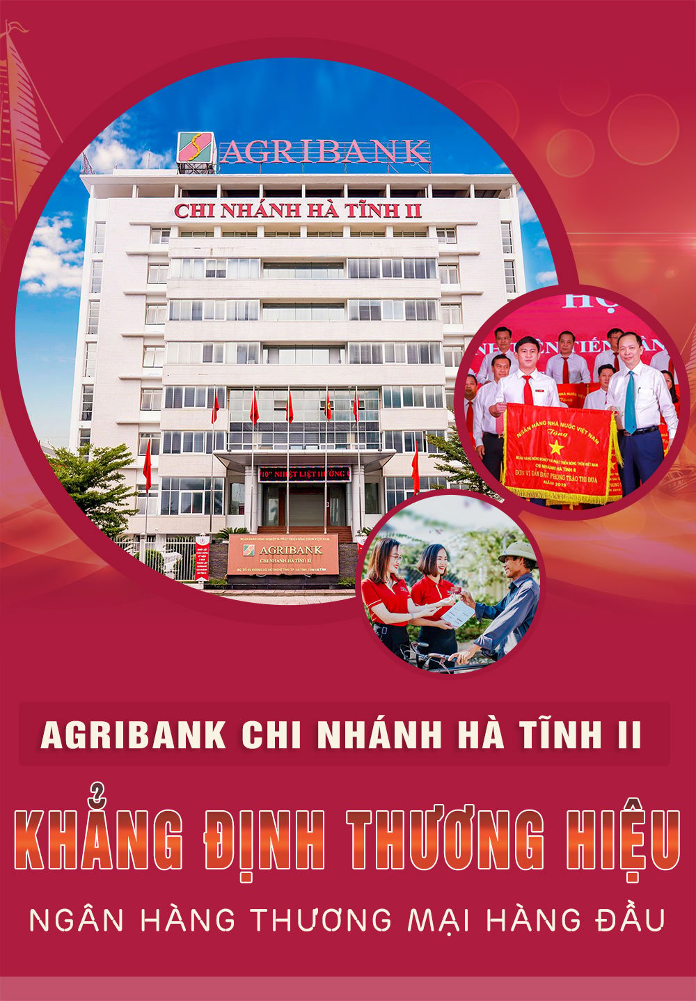 Agribank Chi nhánh Hà Tĩnh II: Khẳng định thương hiệu ngân hàng thương mại hàng đầu