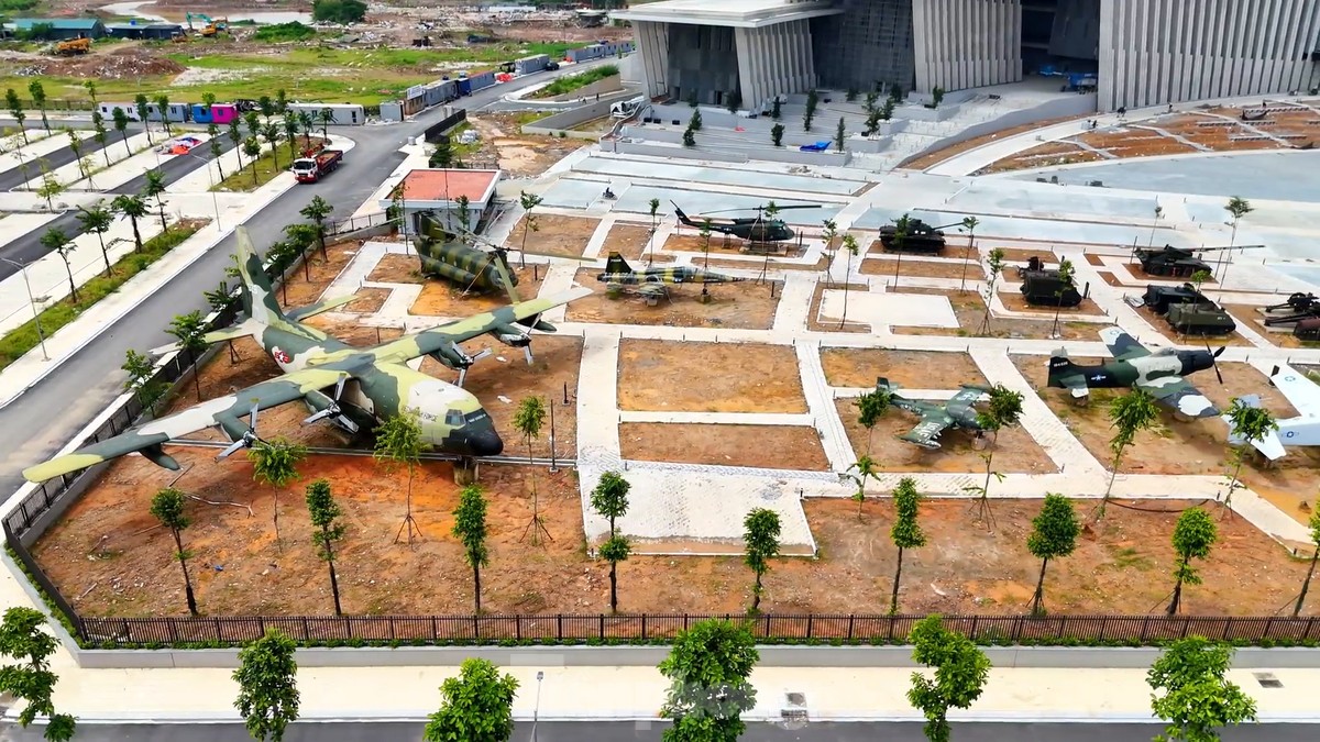 Aussehen des Vietnam Military History Museum nach Abschluss der ersten Phase, Foto 11