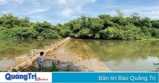 Ensuring safety of irrigation works during the rainy season