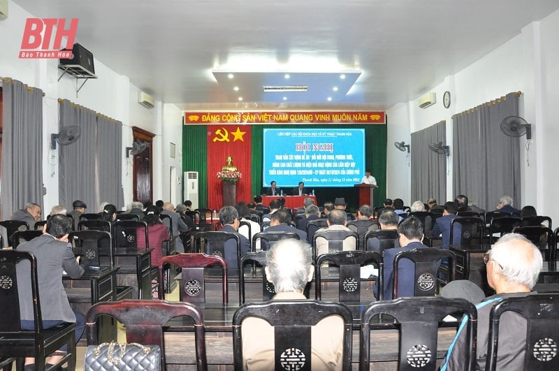 Consulting on the development of a project to innovate, improve the quality and efficiency of the Thanh Hoa Union of Science and Technology Associations