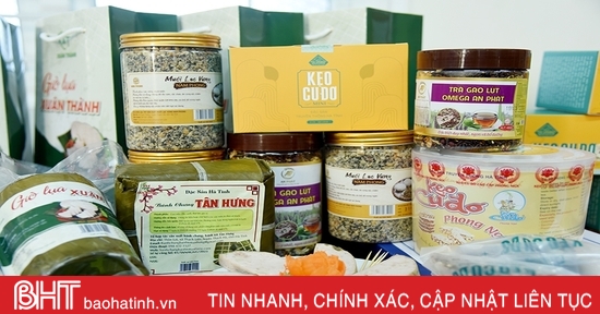 Thạch Hà đề xuất công nhận 1 sản phẩm OCOP 4 sao