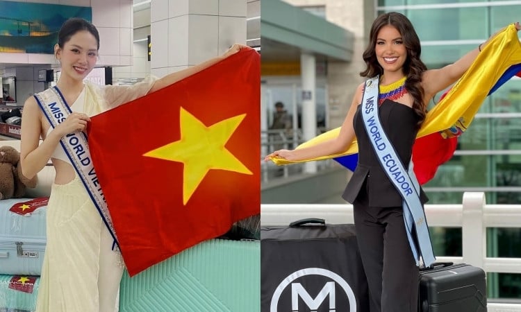 Hoa hậu Mai Phương cùng dàn mỹ nhân đến Ấn Độ thi Miss World