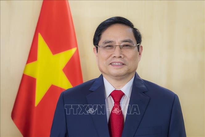 นายกรัฐมนตรี Pham Minh Chinh เดินทางไปเยี่ยมชมและปฏิบัติงานที่ประเทศลาว