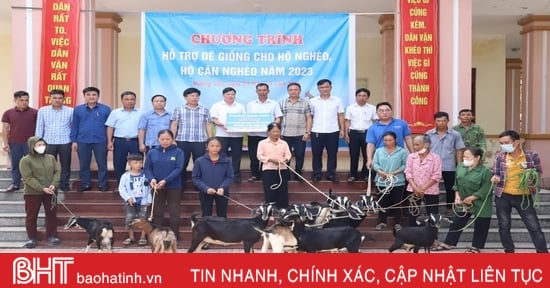 Actively organize activities of the Peak Month "For the Poor" in Ha Tinh