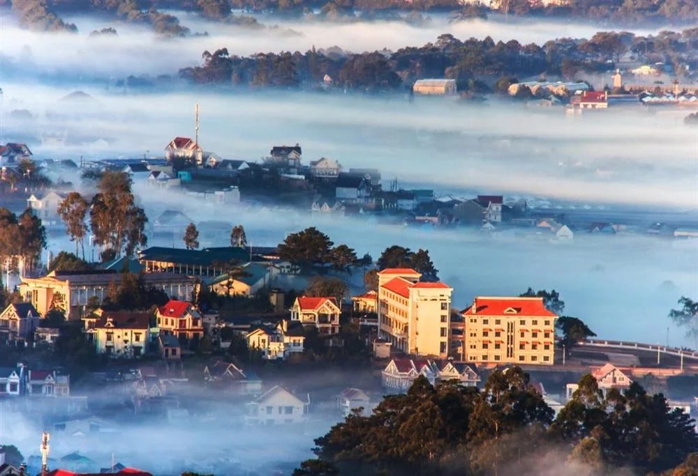 Dalat gehört zu den günstigsten Reisezielen für Weihnachten und Neujahr