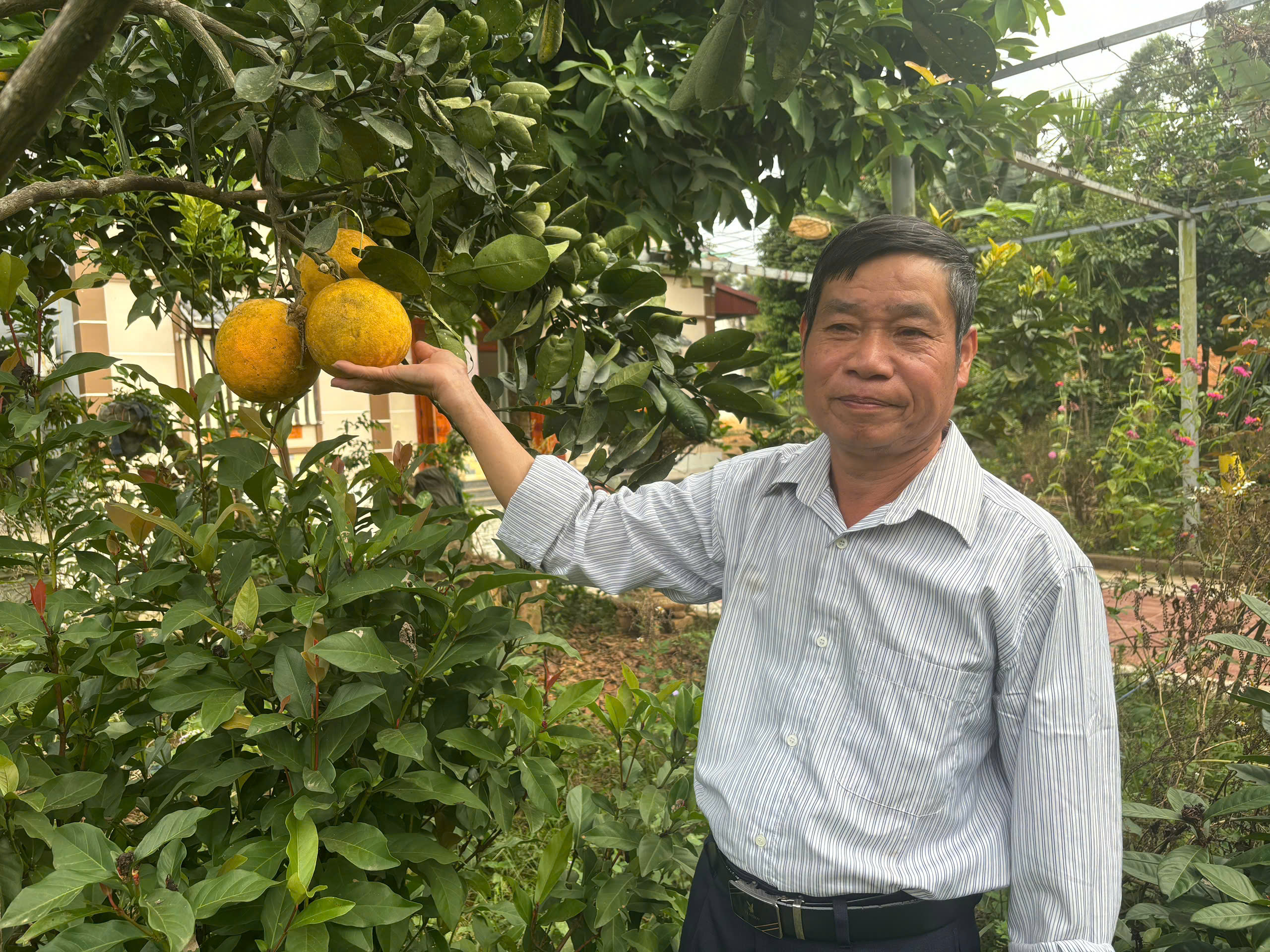 Typical Muong people in Dep area