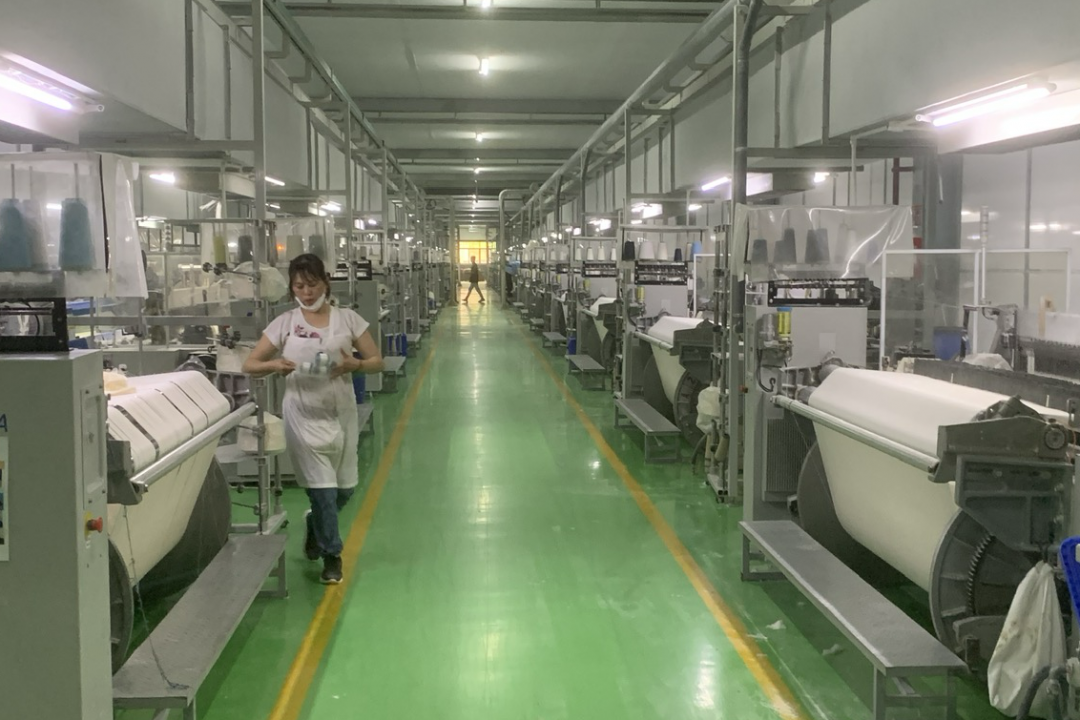 Textilfabrik Bao Minh - Nam Dinh. Foto: Tu Giang 