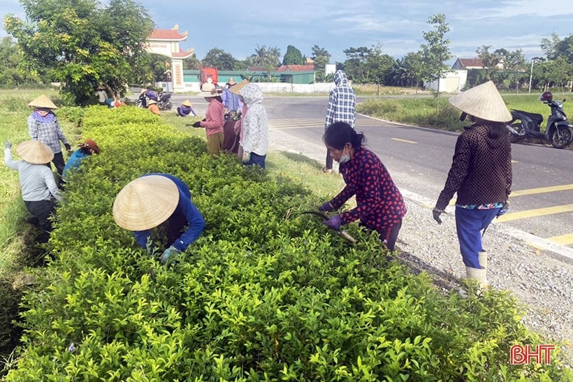 Thi đua chào mừng đại hội hội nông dân các cấp ở Hà Tĩnh