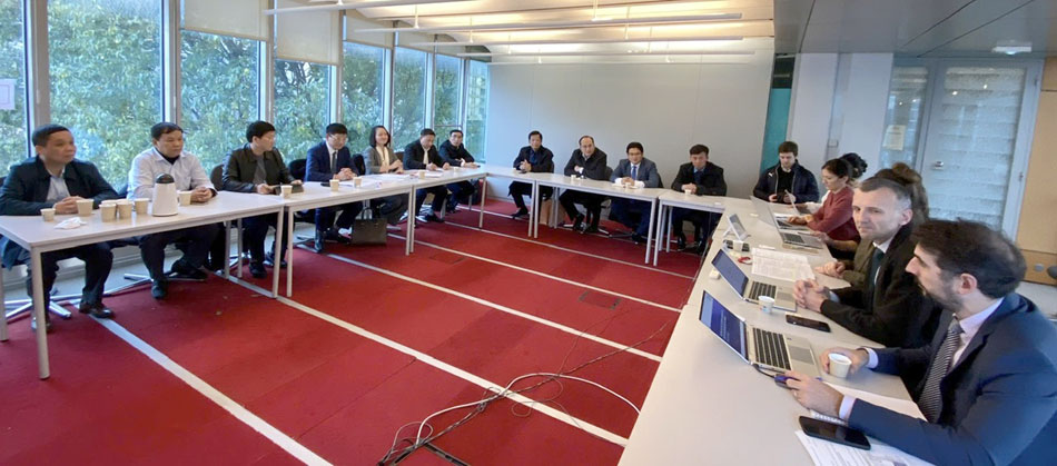 Delegation of Dien Bien province works with the French Development Agency (AFD)