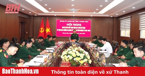 Thực hiện quy trình bổ sung Ủy viên Ban Thường vụ ĐUQS tỉnh nhiệm kỳ 2020-2025