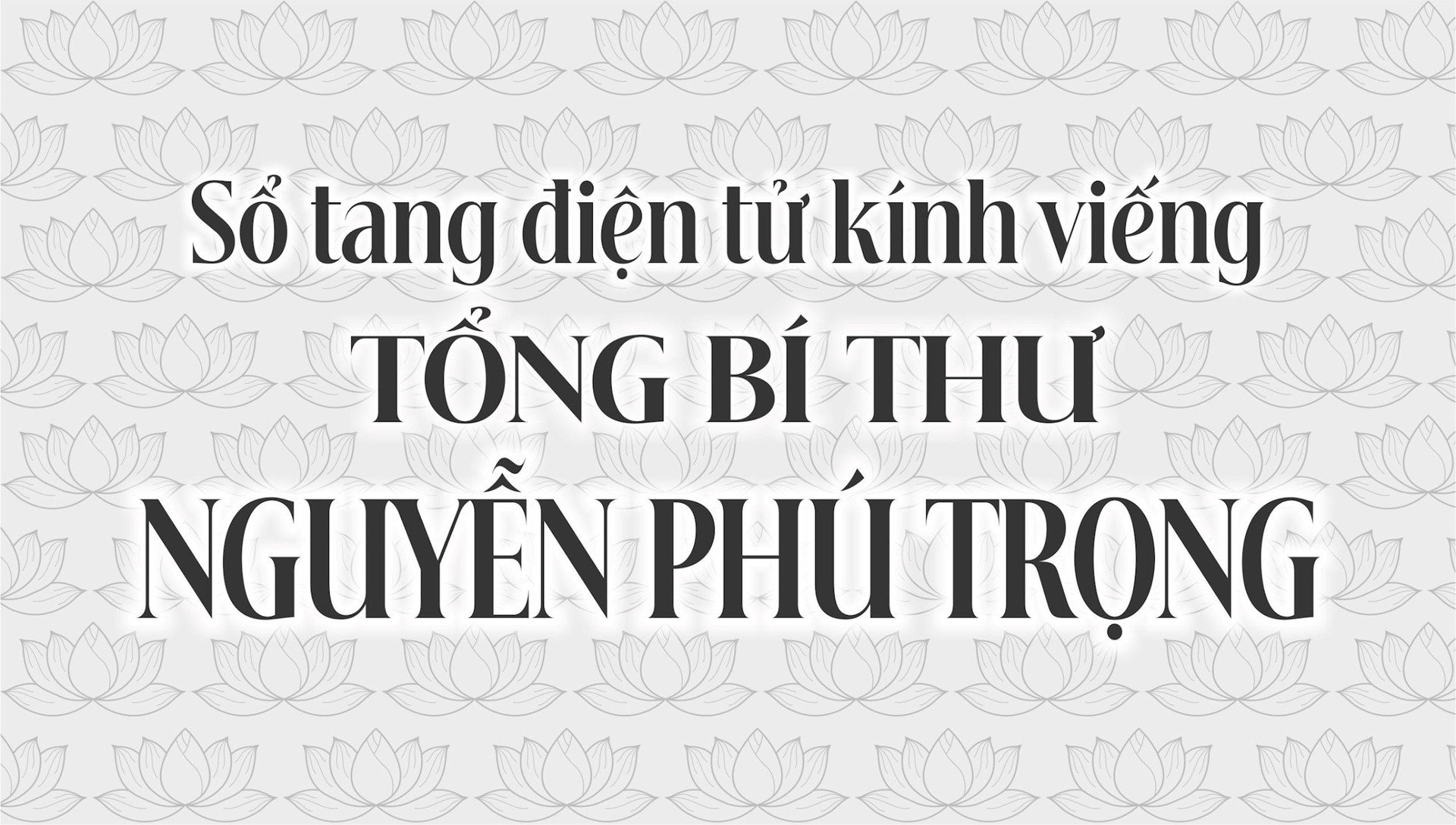 កាសែតអេឡិចត្រូនិក Hai Duong បើកសៀវភៅរំលែកទុក្ខ គោរពវិញ្ញាណក្ខន្ធលោកអគ្គលេខាបក្ស Nguyen Phu Trong