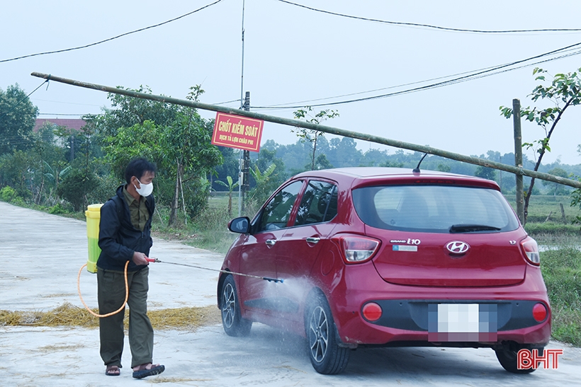 Thạch Hà ráo riết khoanh vùng, dập dịch tả lợn châu Phi