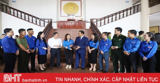 Tạo động lực để thanh niên Hà Tĩnh không ngừng sáng tạo, phát triển