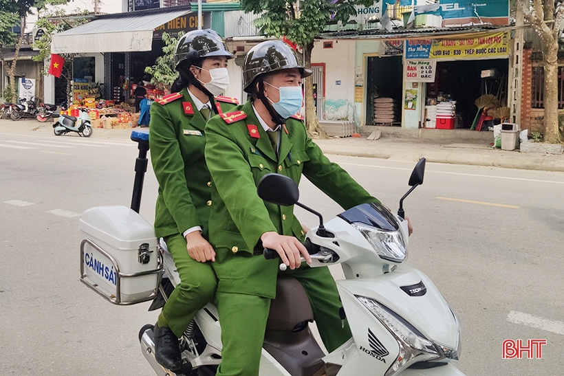 Female police volunteer at the grassroots level is trusted and respected by the people