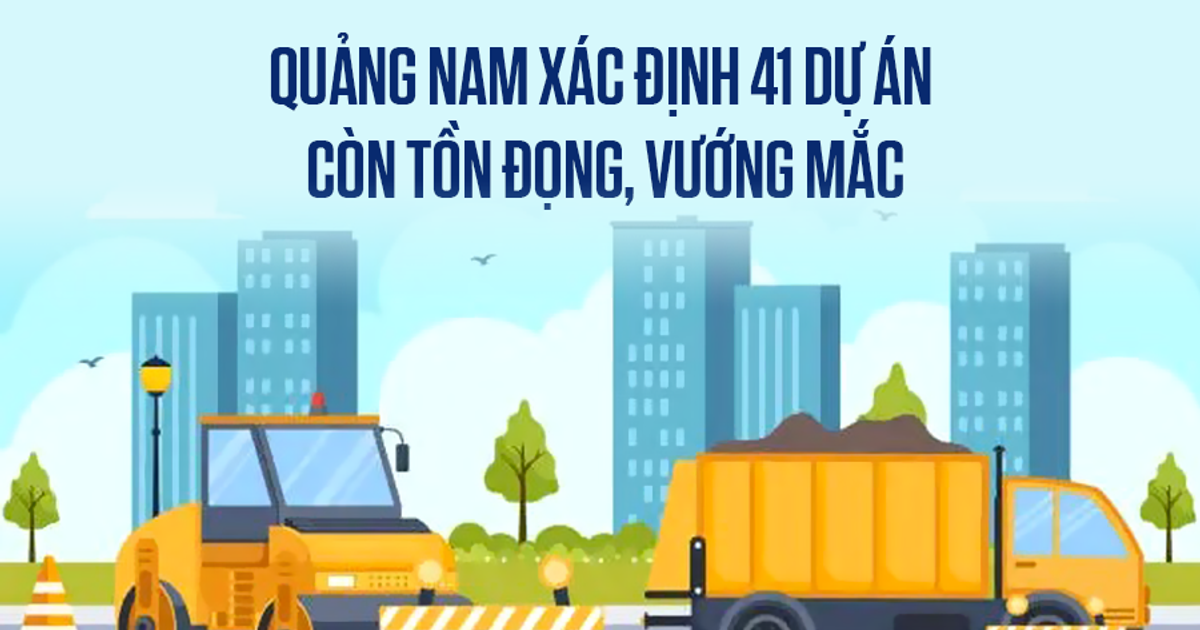 Quang Nam identifie 41 projets en attente et bloqués