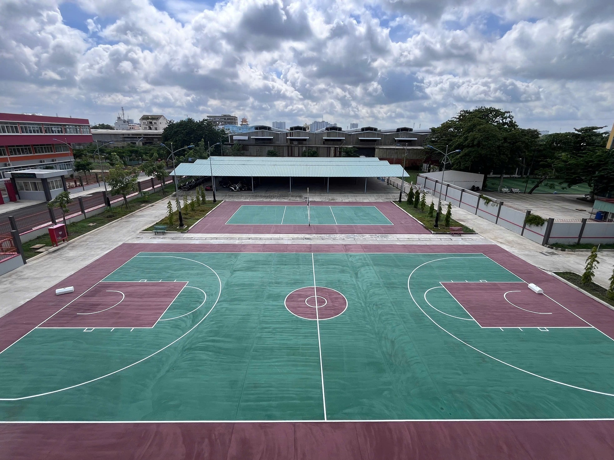 Primer plano de las nuevas escuelas de mil millones de dólares en la ciudad de Ho Chi Minh, foto 7