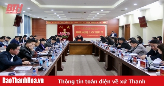 Commentaires sur le projet de rapport politique du 22e Congrès du Comité du Parti de la ville de Thanh Hoa, mandat 2025-2030