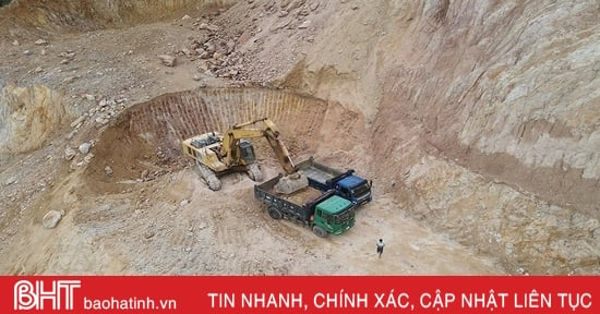 Nguồn vật liệu thi công cao tốc Bắc – Nam ở Hà Tĩnh cơ bản được tháo gỡ