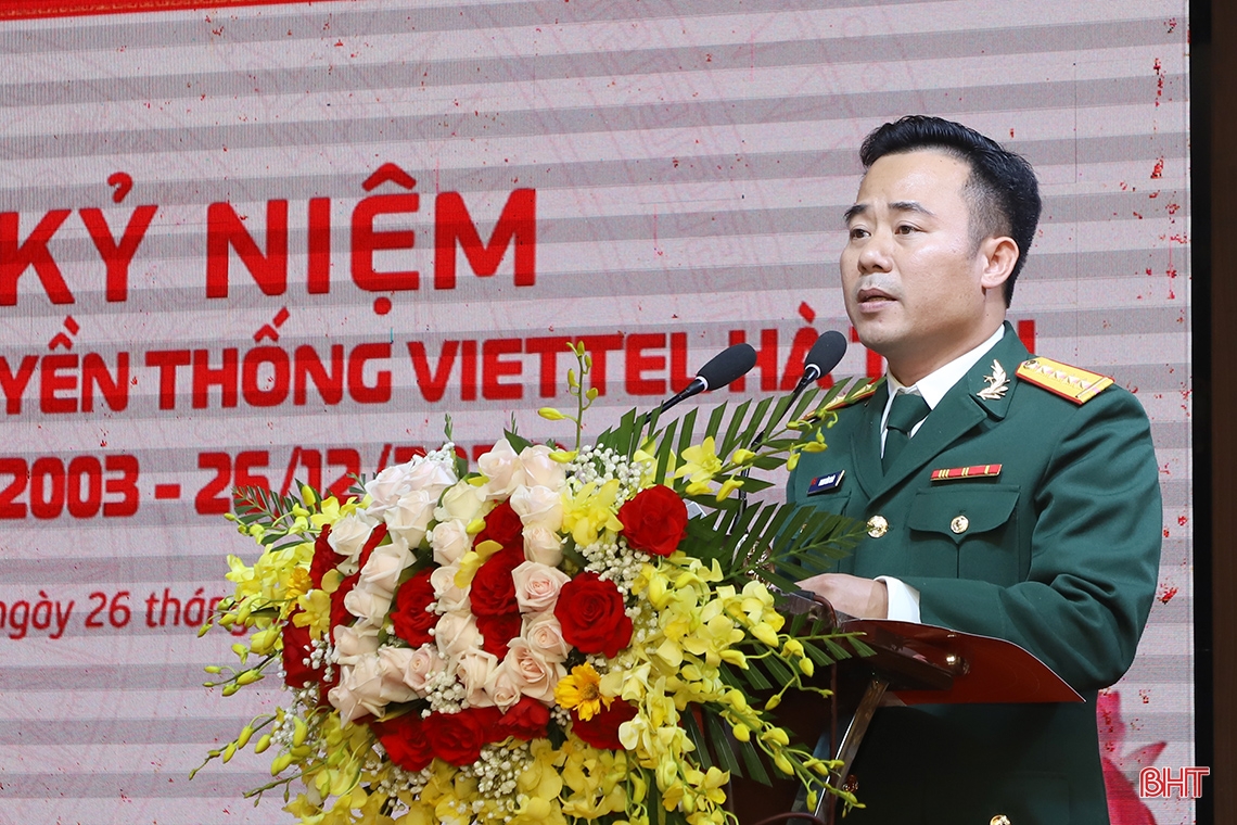 Viettel Ha Tinh празднует 20-летие традиции