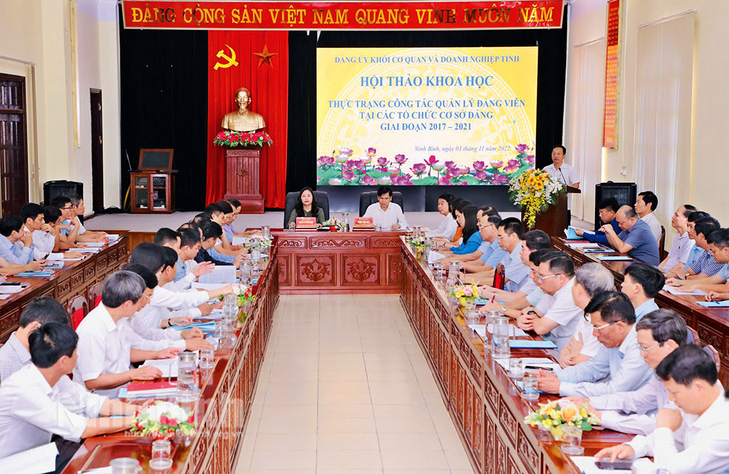 Đảng bộ Khối Cơ quan và Doanh nghiệp tỉnh 5 năm đổi mới và phát triển