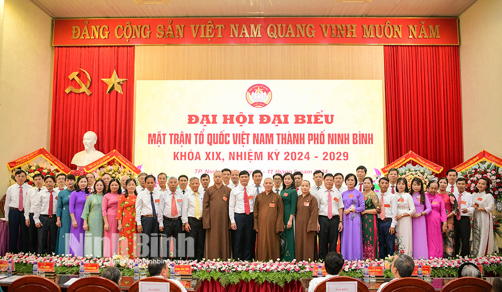 Đại hội đại biểu MTTQ Việt Nam thành phố Ninh Bình nhiệm kỳ 20242029