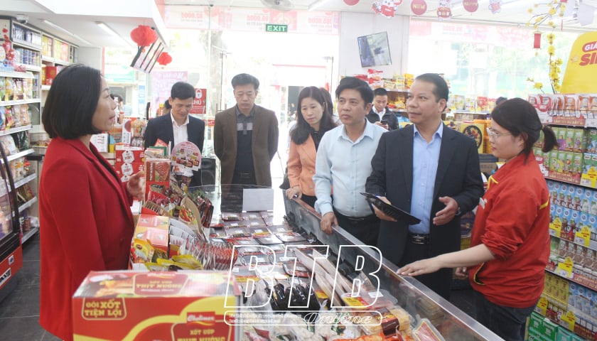 Economic - Budget Committee, Provincial People's Council: Supervising the implementation of solutions to stabilize the market during the Lunar New Year of At Ty