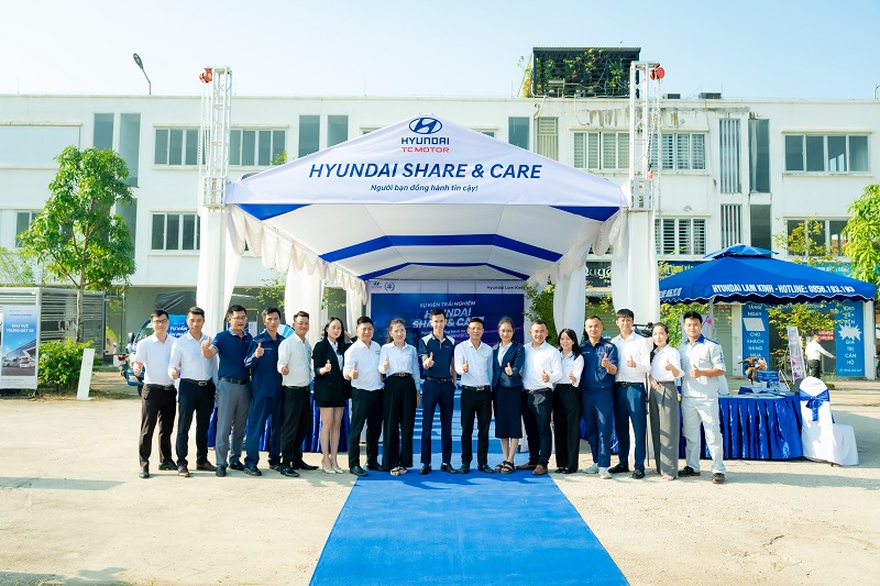 Компания Hyundai Lam Kinh успешно организовала в городе мероприятие «Hyundai Share & Care». Тхань Хоа