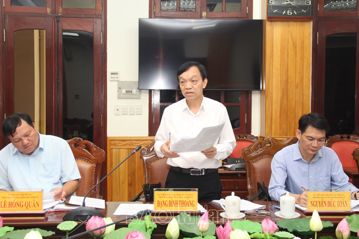 The Standing Committee of the Provincial Party Committee gave opinions on a number of issues under its authority.