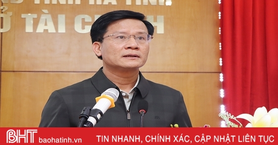 Ha Tinh Department of Finance and Department of Science and Technology deploy tasks for 2024