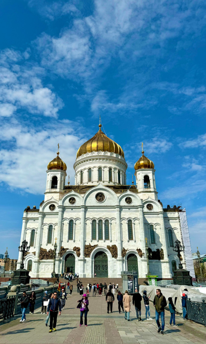 Moskauer Kathedrale im April. Foto: Hanvina Travel