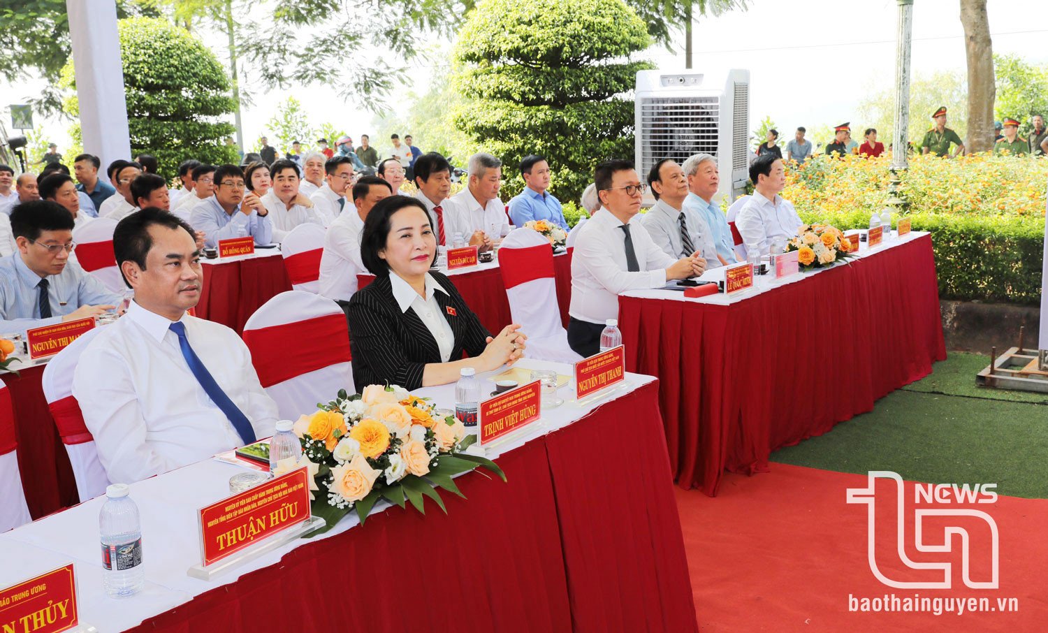 Inauguration du projet de restauration et d'embellissement du vestige de l'école de journalisme Huynh Thuc Khang