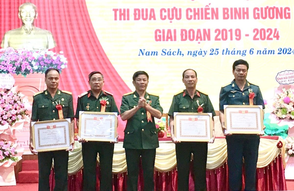 Hải Dương hoàn thành tổ chức Đại hội thi đua "cựu chiến binh gương mẫu" cấp huyện