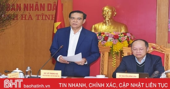 Ha Tinh deploys key tasks before, during and after Tet