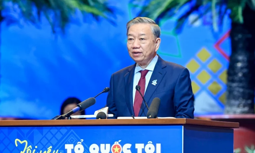 Speech by General Secretary To Lam at the 9th National Congress of the Vietnam Youth Union, term 2024–2029