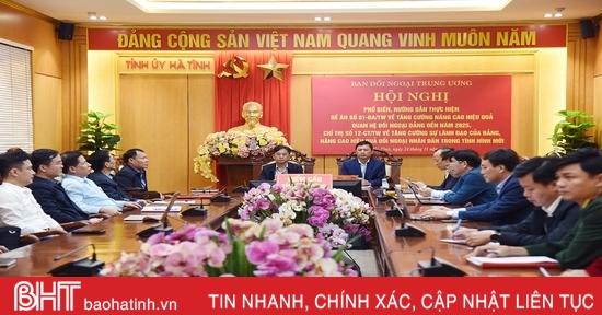 Ha Tinh ស្នើ​ទិសដៅ​លើក​កម្ពស់​ប្រសិទ្ធភាព​ការងារ​កិច្ចការ​បរទេស