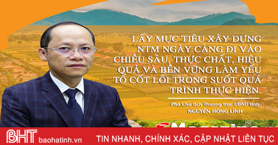 Bồi đắp những giá trị mới trong nông nghiệp, nông dân và nông thôn ở Hà Tĩnh